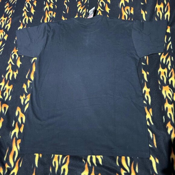 Y2K OTTO Comfy Tee Tiger Climbing Rock Crashing Water Waves Portrait Shirt Sz M - Picture 7 of 8